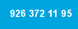 926 372 11 95